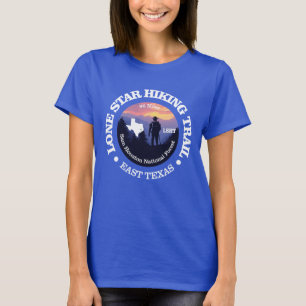 Camiseta Trilha de caminhada em estrela única (rd2)