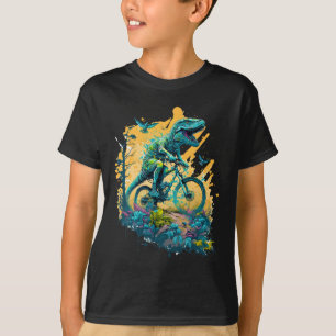 Camiseta Trilha de Ciclismo de Montanha T-rex Ciclismo Bici
