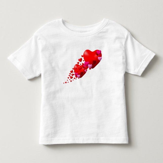 Camiseta Trilha de Corações - (Frente)