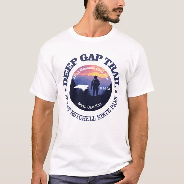 Camiseta Trilha de distância profunda (rd2) (Frente)