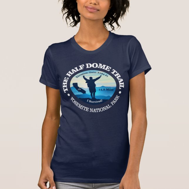Camiseta Trilha de Meia Dome (caminhada) (Frente)