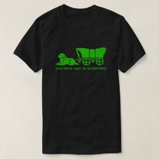 Camiseta trilha de Oregon ao estilo de Terra Nova