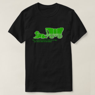 Camiseta trilha de Oregon Newfoundland entediado Estilo
