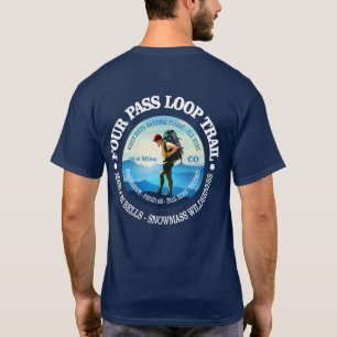 Camiseta Trilha de Quatro Ciclos de Passagem (Hiker C)