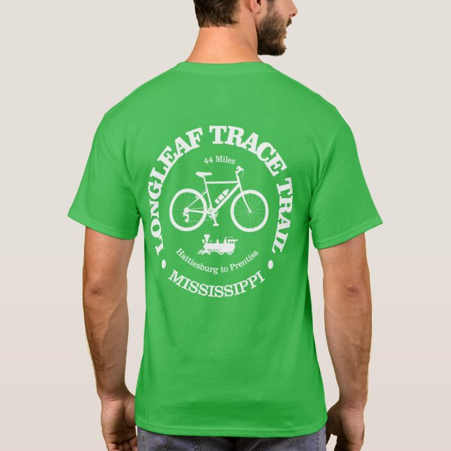 Camiseta Trilha de Rastreio Longleaf (ciclismo) (Verso)