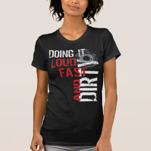 Camiseta Trilha de sujeira Nascar de competência