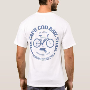 Camiseta Trilha do Cabo Cod Rail (ciclismo)