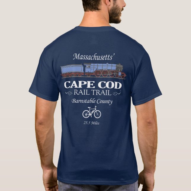 Camiseta Trilha do Cabo Cod Rail (RT2) (Verso)
