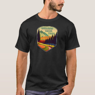 Camiseta Trilha do Canal de Welland Ontario Canadá Cores