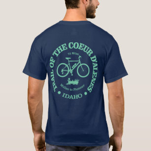 Camiseta Trilha do Coeur d'Alene (ciclismo)