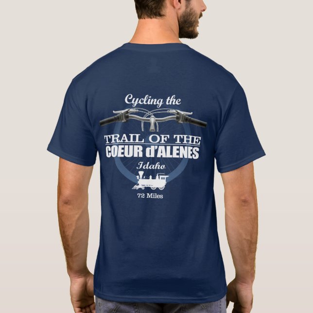 Camiseta Trilha do Coeur d'Alene (H2) (Verso)