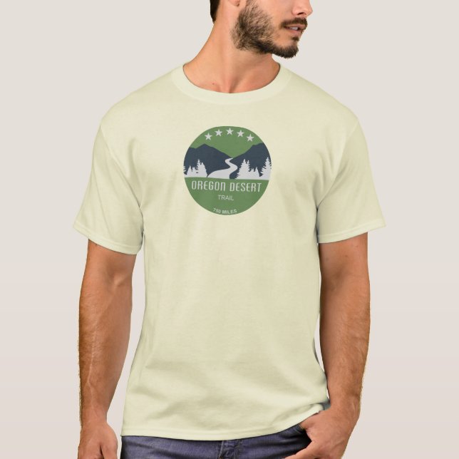 Camiseta Trilha do Deserto do Oregon (Frente)