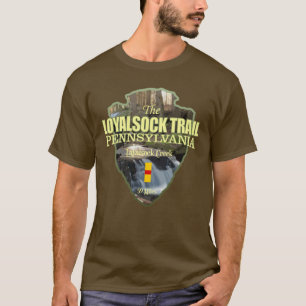 Camiseta Trilha do Loyalsock (ponta de seta)