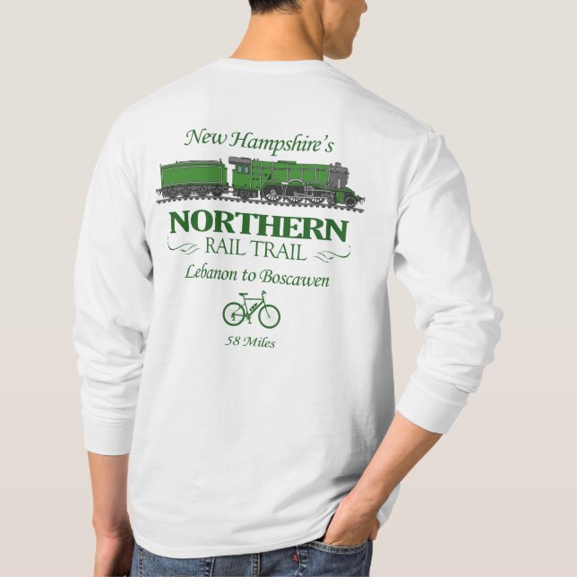 Camiseta Trilha do norte Ferroviário (RT2) (Verso)
