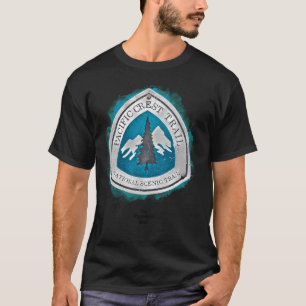 Camiseta Trilha Do Pacífico Crest - Marcador De Rastreament