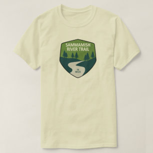 Camiseta Trilha do Rio Sammamish Washington