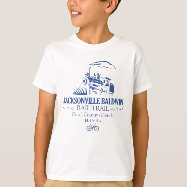 Camiseta Trilha Ferroviária de Jacksonville Baldwin (RT) (Frente)