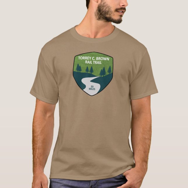 Camiseta Trilha Ferroviária Torrey C. Brown (Frente)