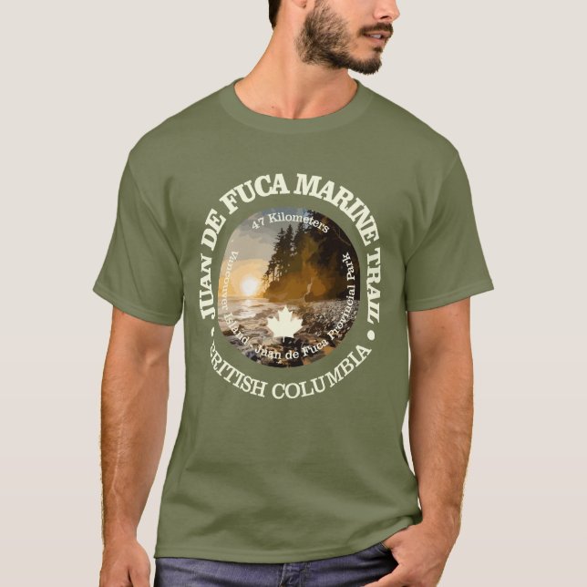 Camiseta Trilha Marinha Juan de Fuca (OBP) (Frente)