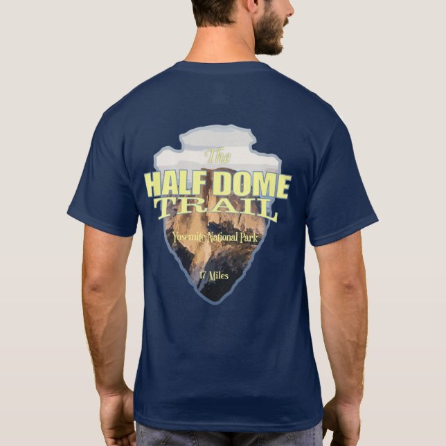 Camiseta Trilha Metade Dome (ponta de seta) (Verso)