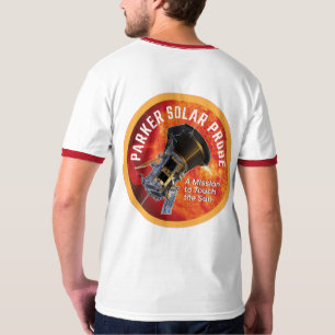 Camiseta Trilha Vermelha do Cometa da Sonda Solar Parker da