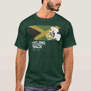 Camiseta Trilhando ciclagem Jamaica Road Bike Speed Cycli