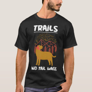 Camiseta Trilhas e Rabos Abanando Labrador Retriever