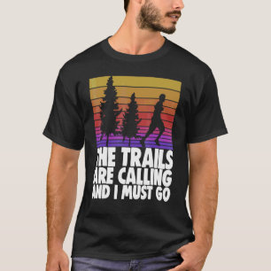Camiseta Trilhas Estão Chamando E Eu Devo Ir  Atleta Esport