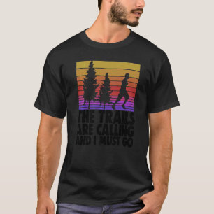 Camiseta Trilhas Estão Chamando E Eu Devo Ir  Atleta Esport