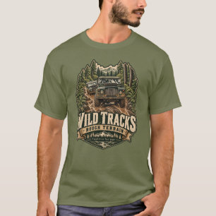 Camiseta Trilhas Selvagens Terreno Áspero