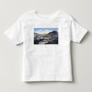 Camiseta Trilho limitado, curva em ferradura