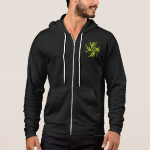 Camiseta Trilhos de Estrelas - Cheio Bella+Canvas-Zip Hoodi