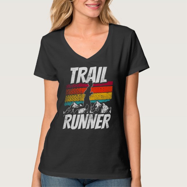 Camiseta Trilhos do Runner de Trilha Executados (Frente)