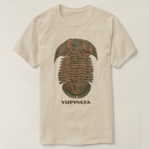 Camiseta Trilobita Fóssil Yuepingia