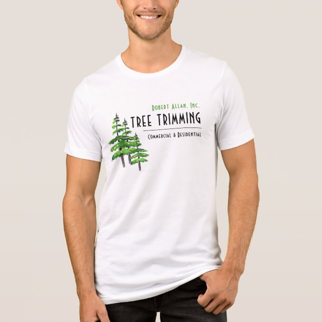 Camiseta Trimagem de Árvore Profissional (Frente)