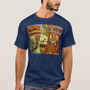 Camiseta Trimestre francês de Nova Orleans e mais