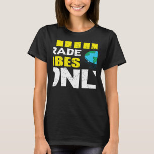 Camiseta Trimestre Vibes Equipe do 3º Grau Retro 1rua Dia d