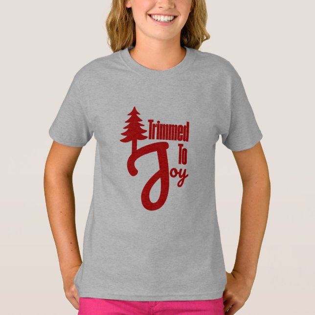 Camiseta Trimmed to Joy (Frente)