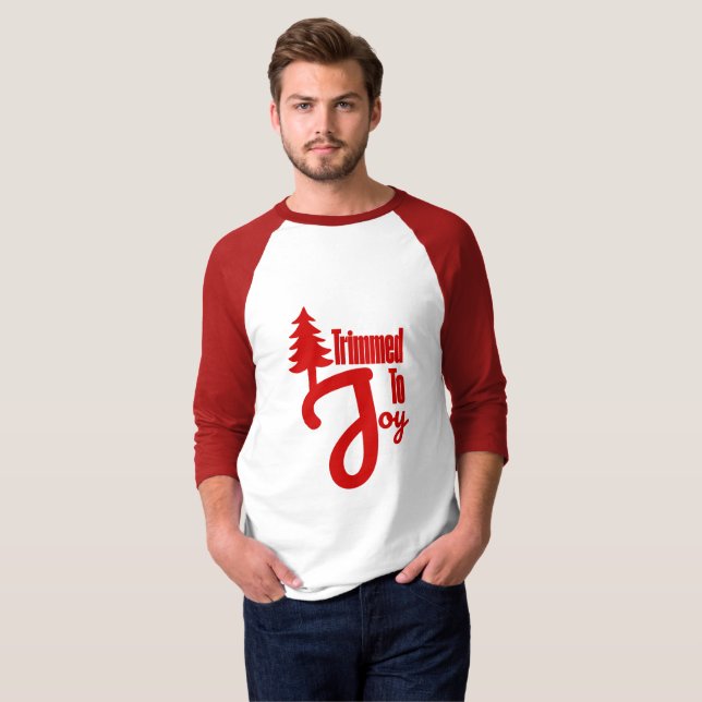 Camiseta Trimmed to Joy (Frente Completa)
