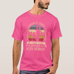 Camiseta Trimmer De Árvore De Depuração De Linha Porque Mes