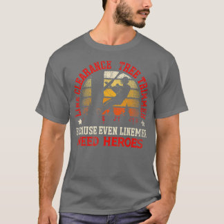 Camiseta Trimmer De Árvore De Depuração De Linha Porque Mes