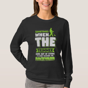 Camiseta Trimmer de Paisagem de Leito Remor