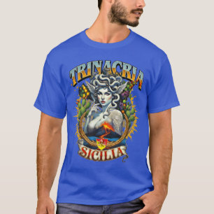 Camiseta Trinacria Estilo Retro 