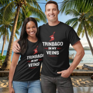 Camiseta Trinbago Em Minhas Veias – Orgulho de Trinidad e T