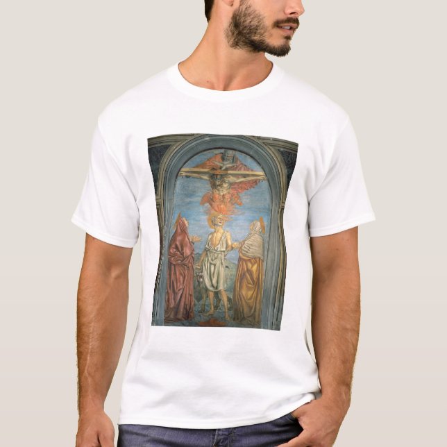 Camiseta Trindade santamente com St Jerome (fresco) (Frente)