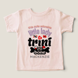 Camiseta Trini 2 de bone Little Lady