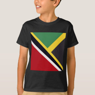 Camiseta Trini Jamaican Flag   Bandeira Trinidad Jamaica