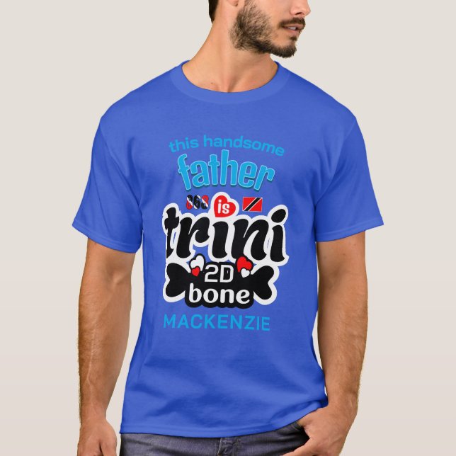 Camiseta Trini para o osso Pai (Frente)