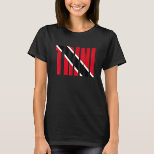 Camiseta Trini Trinidad e Tobago Bandeira Trinidadiana