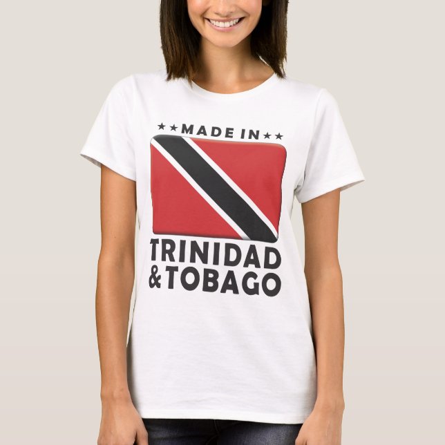 Camiseta Trinidad and Tobago fizeram (Frente)